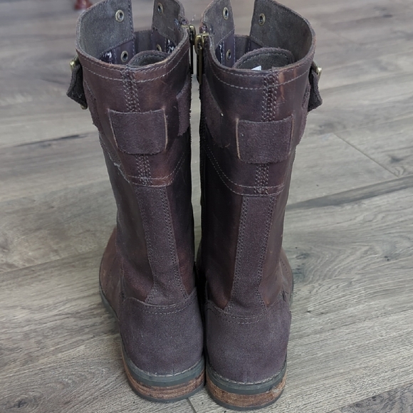 Timberland Dark Brown Lace-Up Boots - Picture 4 of 11